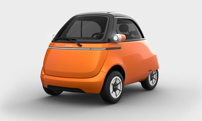 Nouvelle Microlino &eacute;lectrique